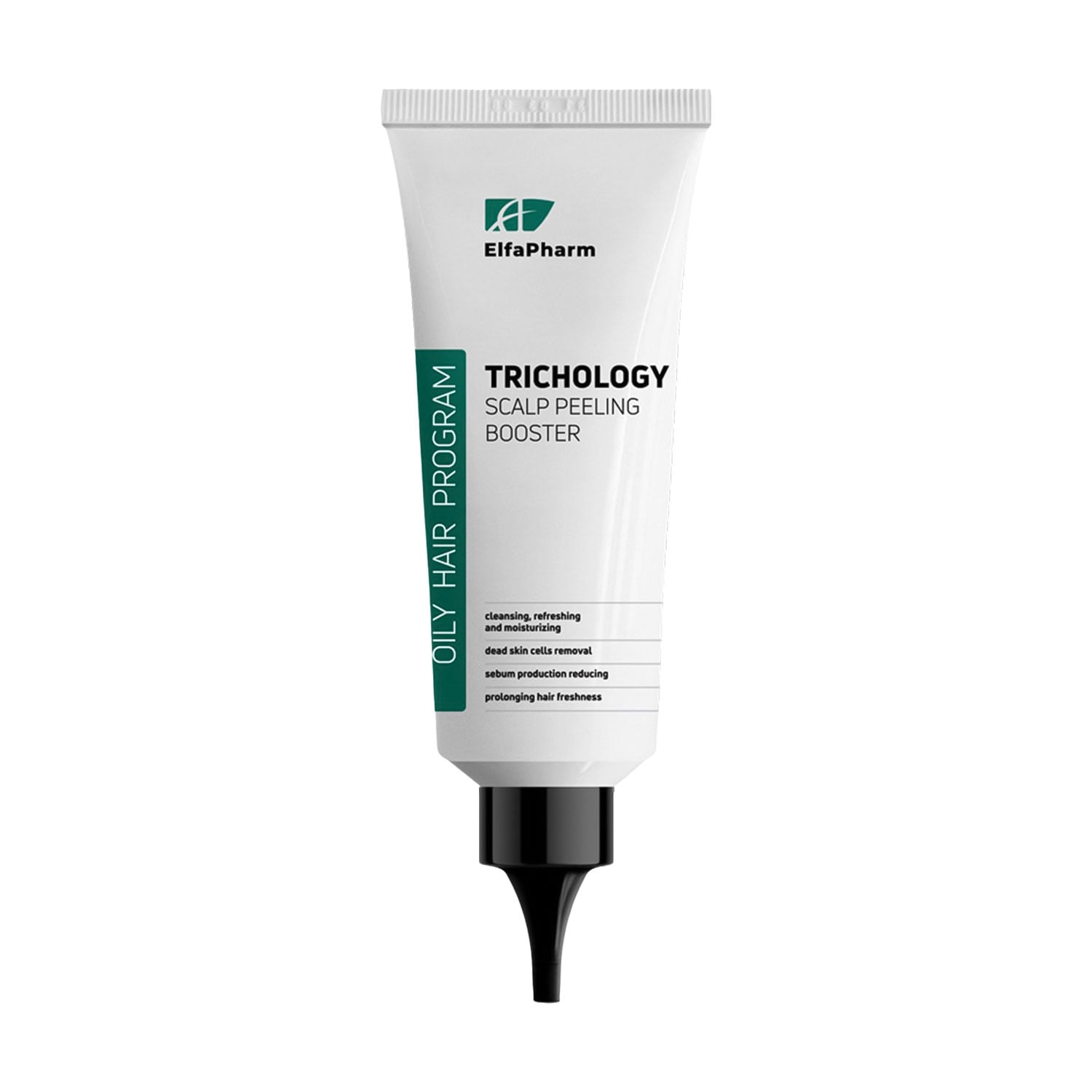 Трихологічний пілінг-бустер для шкіри голови Elfa Pharm Oily Hair Program Trichology Scalp Peeling Booster, 100 мл